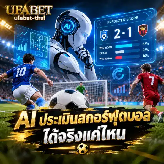 AI ประเมินสกอร์ฟุตบอลได้จริงแค่ไหน